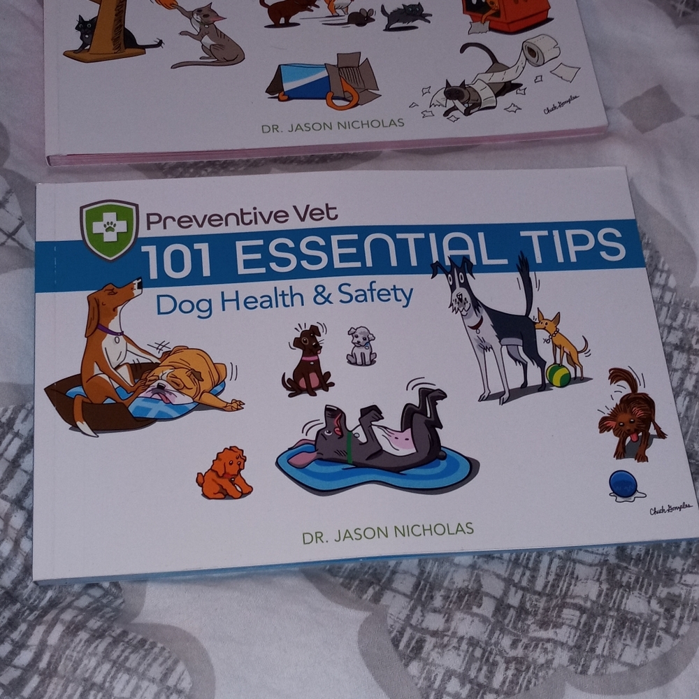 Dog and cat care books